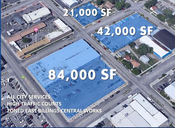 BUILD TO SUIT OPPORTUNITY (1617 1st Ave N): 1617 1st Avenue North, Billings, MT 59101